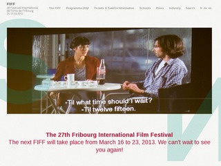Fribourg International Film Festival