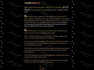 Keith Wolfe – Casting Director