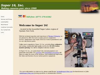 Super 16 Inc. / Bernie O’Doherty